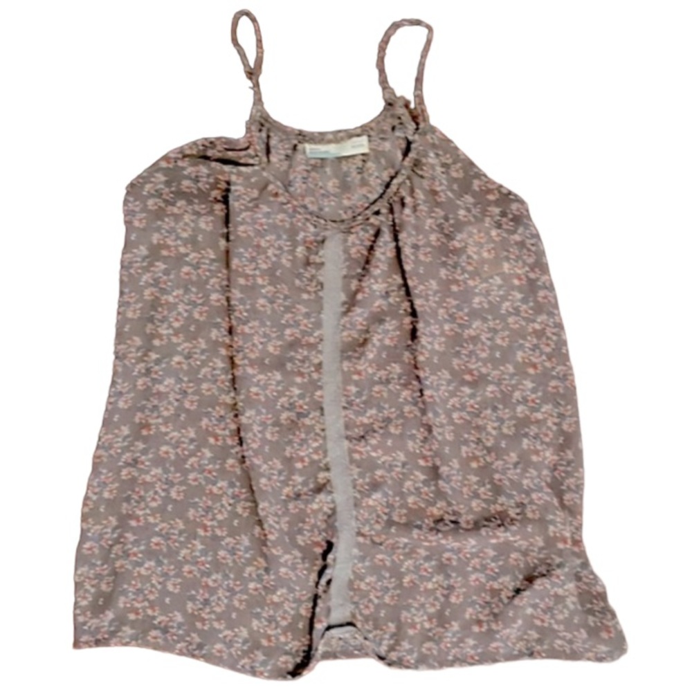 INKED & FADED➕Boho Floral Braid Embellished Top